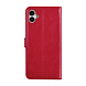 UNIQ Accessory UNIQ Accessory Galaxy A04e Book type case - Card holder for 3 cards - Magnetic closure - Red UNIQ Accessory UNIQ Accessory Galaxy A04e Book type case - Card holder for 3 cards - Magnetic closure - Red