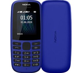 Nokia Nokia 105 TA-1174 Dual SIM - Blue Nokia Nokia 105 TA-1174 Dual SIM - Blue
