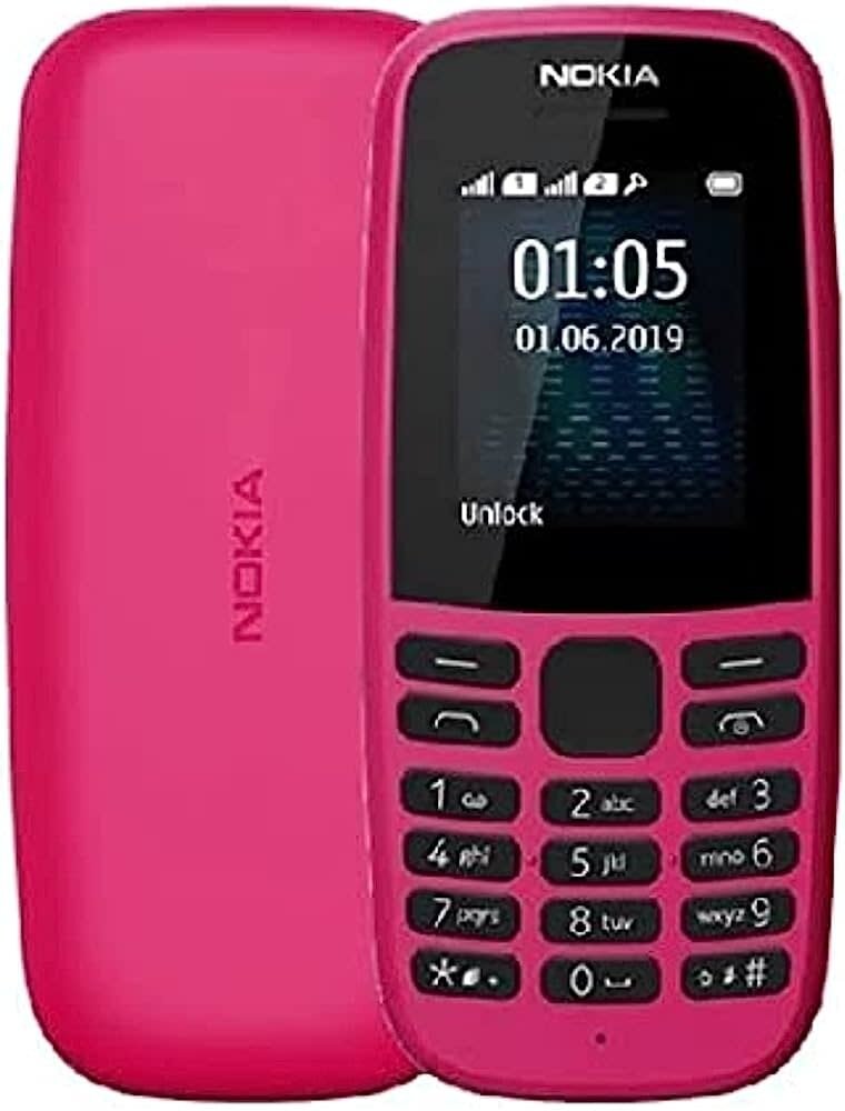 Nokia Nokia 105 TA-1174 Dual SIM - Pink Nokia Nokia 105 TA-1174 Dual SIM - Pink