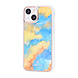 UNIQ Accessory UNIQ Classic Case iPhone 13 Mini TPU Back Cover hoesje - Marble Yellow UNIQ Accessory UNIQ Classic Case iPhone 13 Mini TPU Back Cover hoesje - Marble Yellow