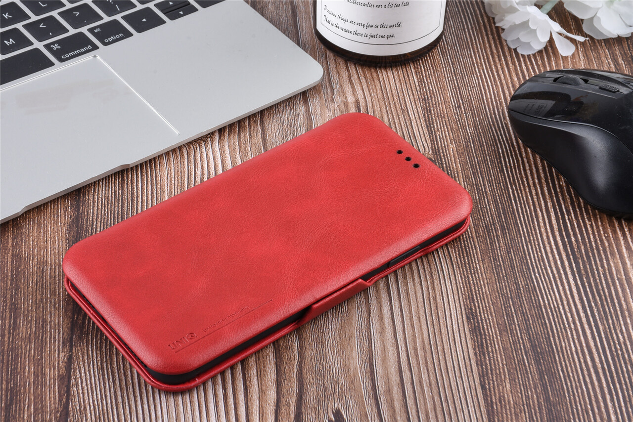 UNIQ Accessory UNIQ Accessory iPhone Xs Max Book Case cover - Rood