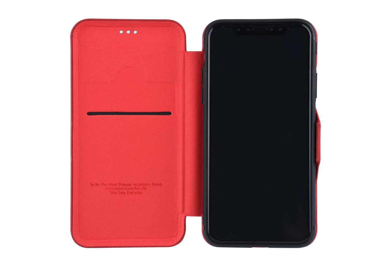 UNIQ Accessory UNIQ Accessory iPhone Xs Max Book Case cover - Rood