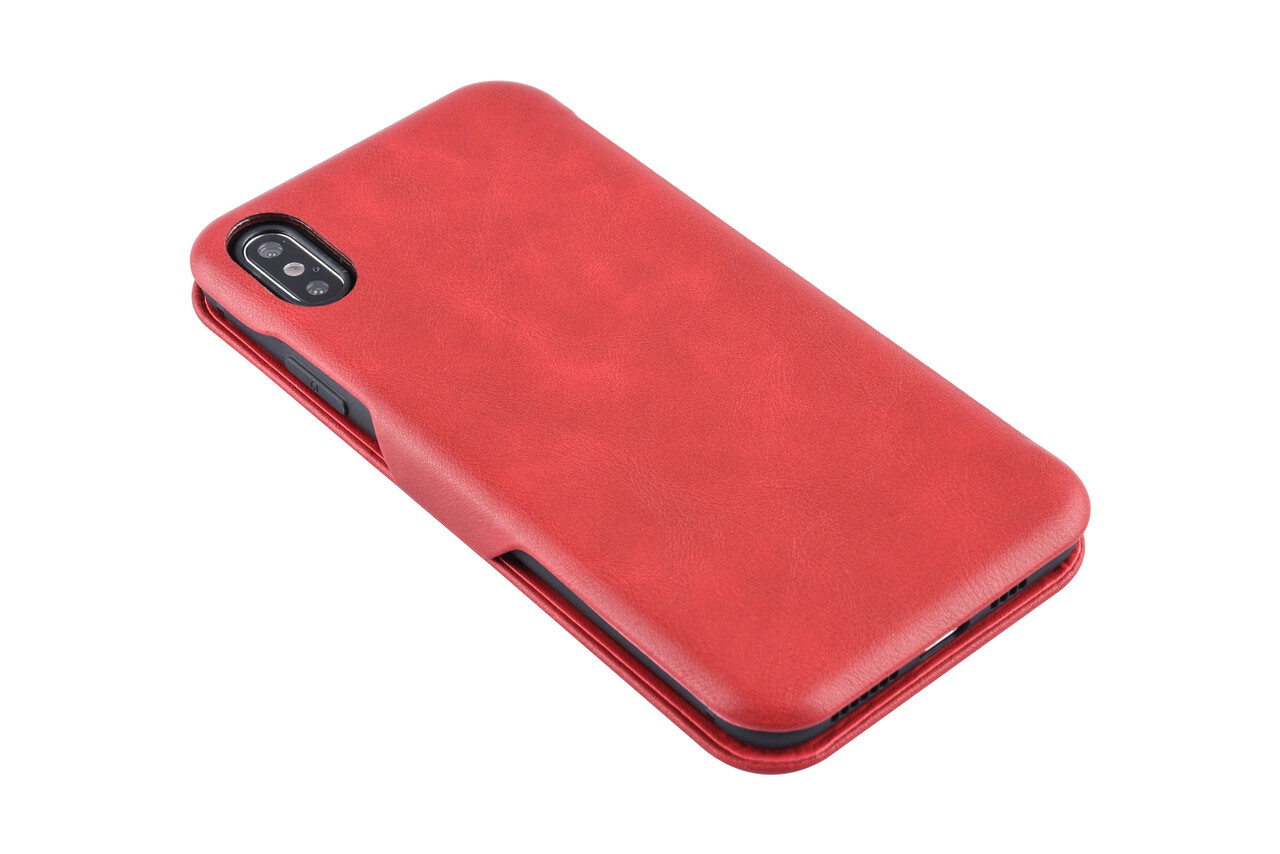 UNIQ Accessory UNIQ Accessory iPhone Xs Max Book Case cover - Rood