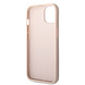Guess Guess iPhone 15 TPU Hardcase - 4G - Big Metal Logo - Pink Guess Guess iPhone 15 TPU Hardcase - 4G - Big Metal Logo - Pink