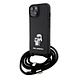 Karl Lagerfeld Karl Lagerfeld Coque arrière en TPU iPhone 15 - Saffiano - K&C Metal Pin - Crossbody - Noir Karl Lagerfeld Karl Lagerfeld Coque arrière en TPU iPhone 15 - Saffiano - K&C Metal Pin - Crossbody - Noir