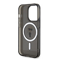 Karl Lagerfeld Karl Lagerfeld iPhone 15 Pro TPU Hardcase-Rückseite - Magsafe Compatible - Ikonik - Schwarz