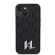 Karl Lagerfeld Karl Lagerfeld iPhone 15 Hardcase hoesje - Hot Stamp - KL Metal Logo - Monogram - Zwart Karl Lagerfeld Karl Lagerfeld iPhone 15 Hardcase hoesje - Hot Stamp - KL Metal Logo - Monogram - Zwart