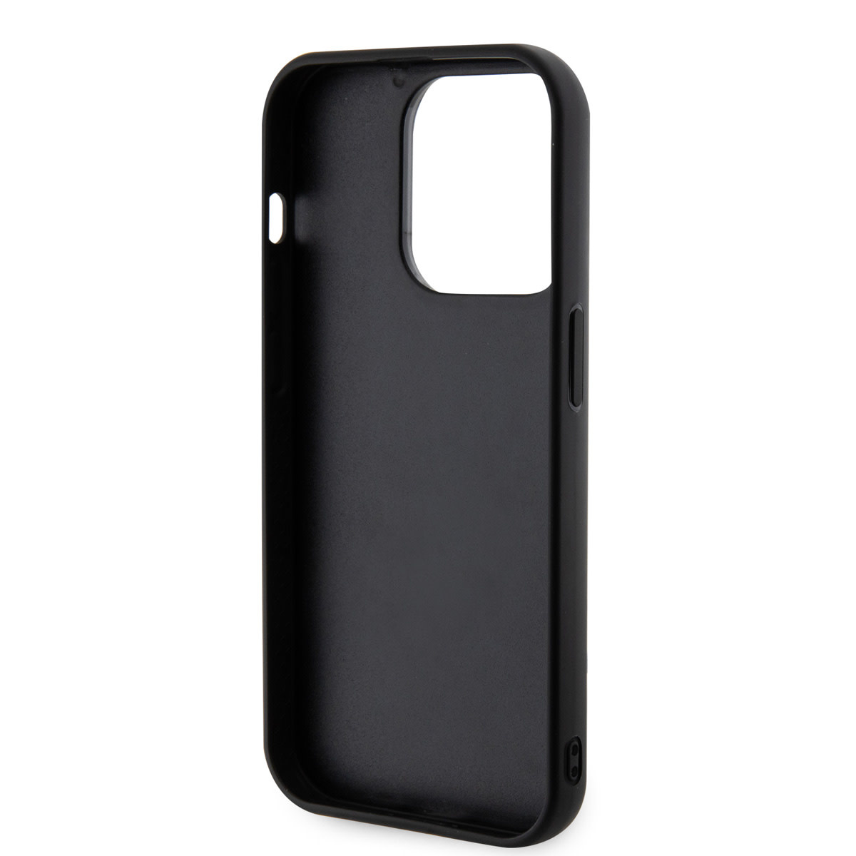 Karl Lagerfeld Karl Lagerfeld iPhone 15 Pro Max Hardcase hoesje - 3D Glitter Logo - Zwart, foto 2 van 6