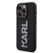 Karl Lagerfeld Karl Lagerfeld iPhone 15 Pro Max Hardcase hoesje - 3D Glitter Logo - Zwart Karl Lagerfeld Karl Lagerfeld iPhone 15 Pro Max Hardcase hoesje - 3D Glitter Logo - Zwart