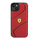 Ferrari Ferrari iPhone 15 & 14 Plus TPU Hardcase - Twist - Red Ferrari Ferrari iPhone 15 & 14 Plus TPU Hardcase - Twist - Red