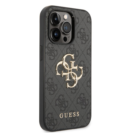 Guess Guess Coque arrière en TPU iPhone 15 Pro - 4G - Big Metal Logo - Gris Guess Guess Coque arrière en TPU iPhone 15 Pro - 4G - Big Metal Logo - Gris
