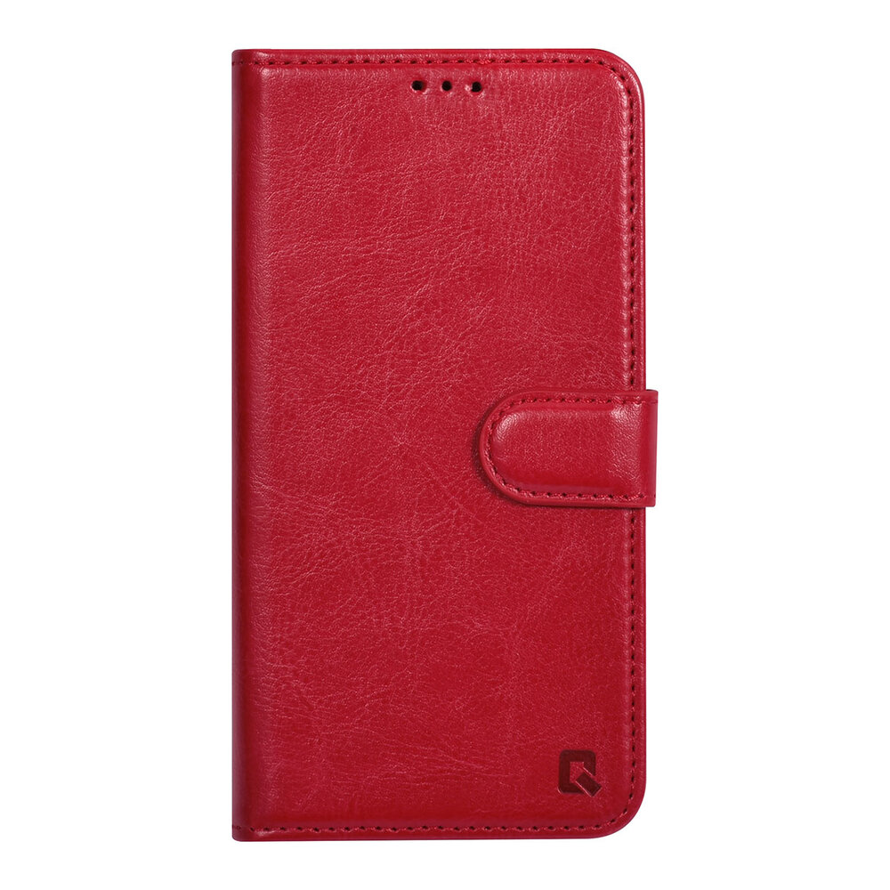 UNIQ Accessory UNIQ Accessory iPhone 15 Pro Book type case - Card holder for 3 cards - Magnetic closure - Red UNIQ Accessory UNIQ Accessory iPhone 15 Pro Book type case - Card holder for 3 cards - Magnetic closure - Red