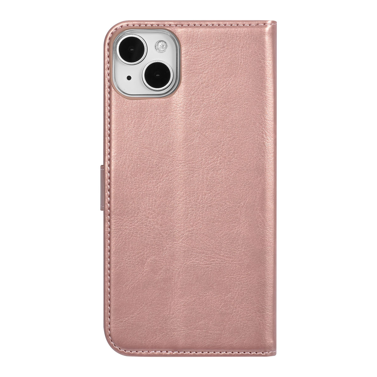 UNIQ Accessory UNIQ Accessory iPhone 15 & 14 Plus Book Case hoesje - Pasjeshouder voor 3 pasjes - Magneetsluiting - Hanger - Rose Gold, foto 3 van 5