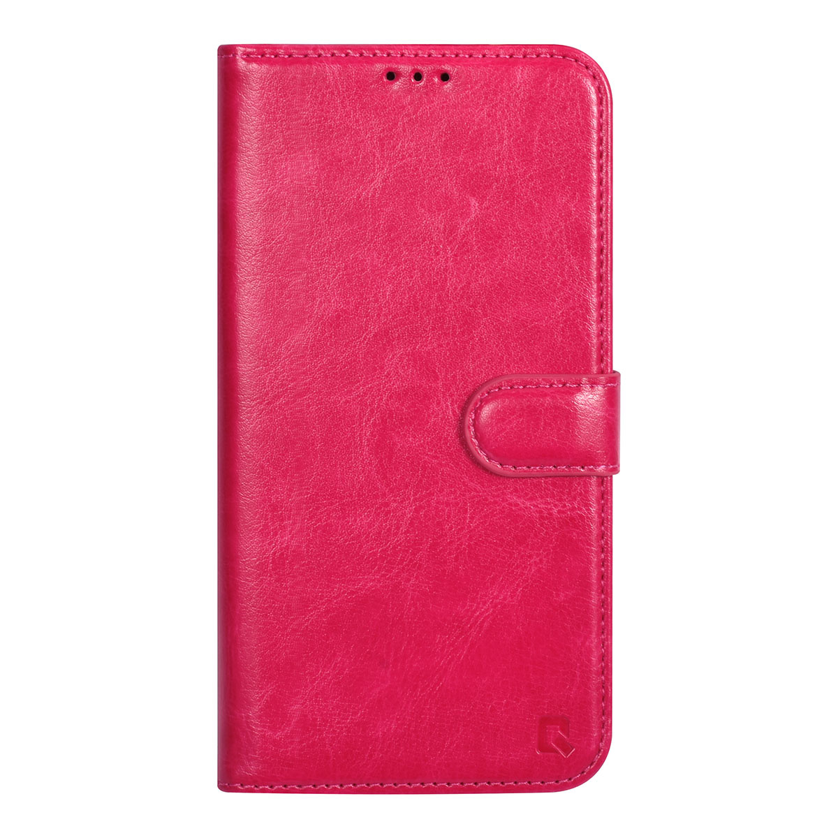 UNIQ Accessory UNIQ Accessory iPhone 15 & 14 Plus Book Case hoesje - Pasjeshouder voor 3 pasjes - Magneetsluiting - Hanger - Felroze, foto 2 van 5