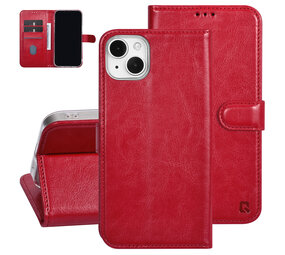 UNIQ Accessory UNIQ Accessory iPhone 15 & 14 Plus Book type case - Card holder for 3 cards - Magnetic closure - Red UNIQ Accessory UNIQ Accessory iPhone 15 & 14 Plus Book type case - Card holder for 3 cards - Magnetic closure - Red