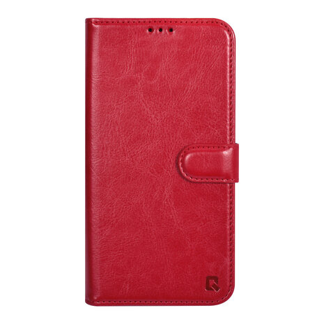 UNIQ Accessory UNIQ Accessory iPhone 15 & 14 Plus Book Case hoesje - Pasjeshouder voor 3 pasjes - Magneetsluiting - Hanger - Rood UNIQ Accessory UNIQ Accessory iPhone 15 & 14 Plus Book Case hoesje - Pasjeshouder voor 3 pasjes - Magneetsluiting - Hanger - Rood