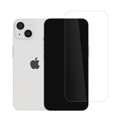 box of 10 - UNIQ Accessory iPhone 15 Screenprotector - Transparent