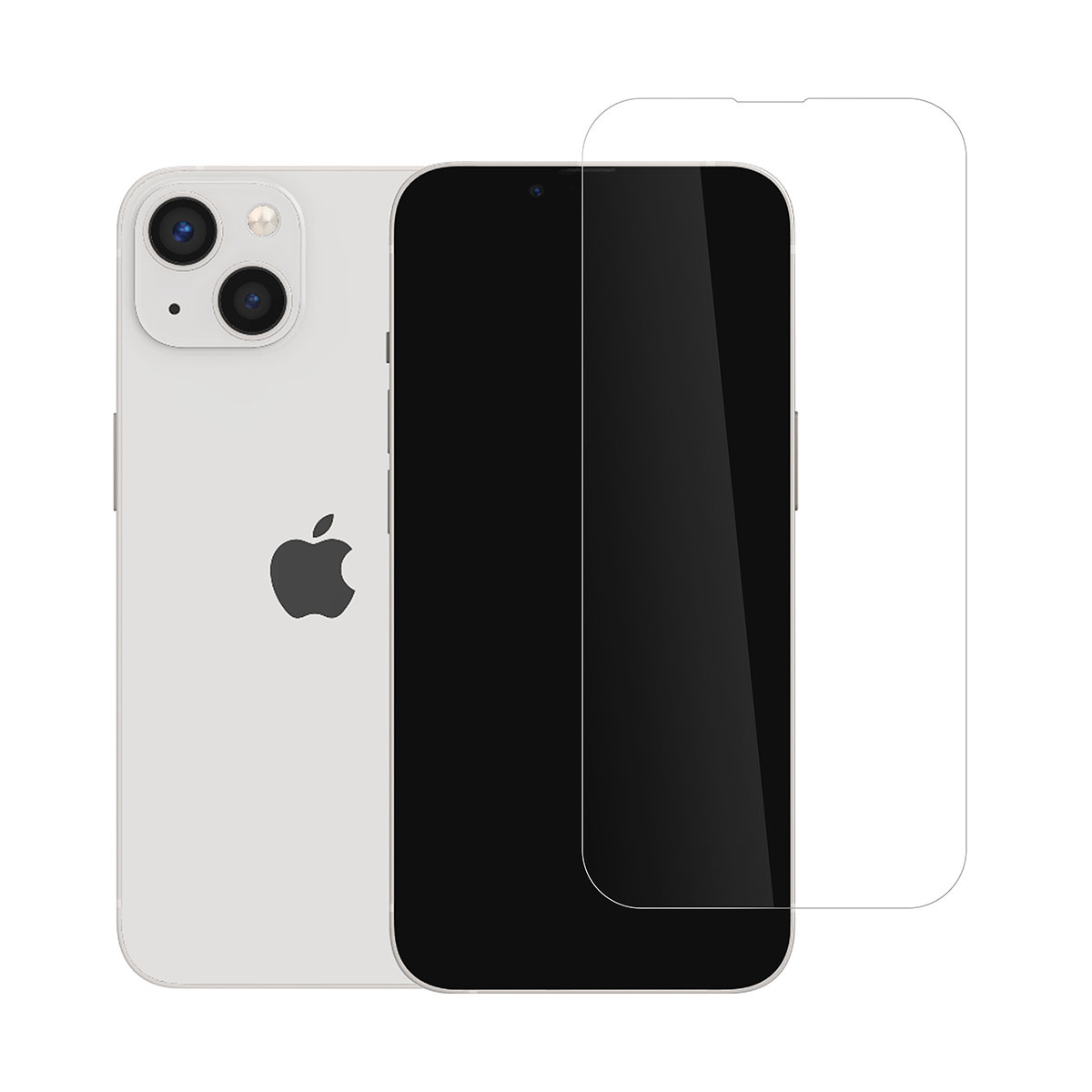 UNIQ Accessory box of 10 - UNIQ Accessory iPhone 15 Screenprotector - Transparant