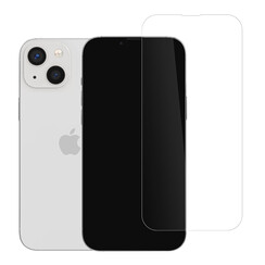box of 10 - UNIQ Accessory iPhone 15 Plus Screenprotector - Transparent