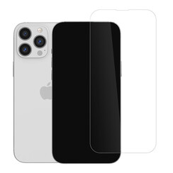 box of 10 - UNIQ Accessory iPhone 15 Pro Max Screenprotector - Transparent