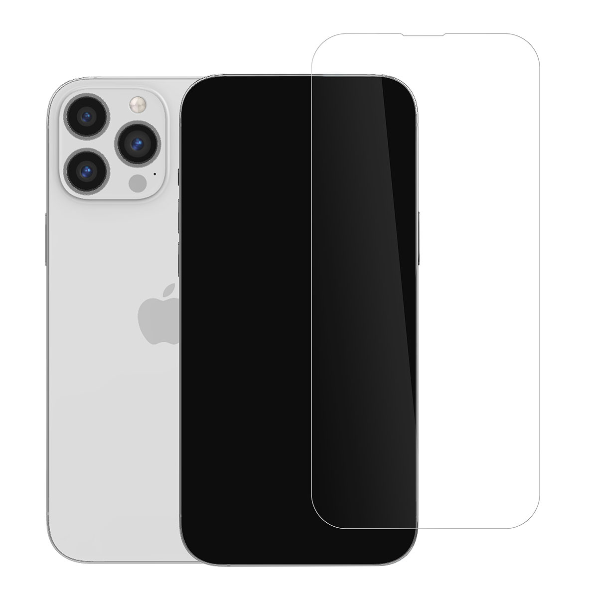 UNIQ Accessory box of 10 - UNIQ Accessory iPhone 15 Pro Max Screenprotector - Transparant