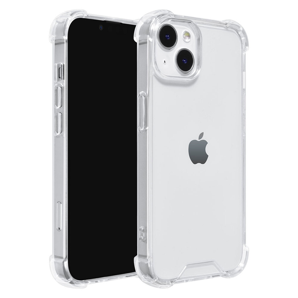 TUNIQ TUNIQ iPhone 15 TPU Back Cover - Transparent - Antishock TUNIQ TUNIQ iPhone 15 TPU Back Cover - Transparent - Antishock
