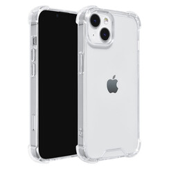 TUNIQ iPhone 15 TPU Backcover hoesje - Transparant - Antishock