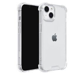 TUNIQ TUNIQ iPhone 15 Silikonhülle - Transparent - Antishock TUNIQ TUNIQ iPhone 15 Silikonhülle - Transparent - Antishock