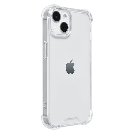TUNIQ Coque arrière en TPU TUNIQ iPhone 15 - Transparent - Antishock TUNIQ Coque arrière en TPU TUNIQ iPhone 15 - Transparent - Antishock