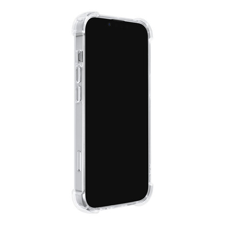 TUNIQ TUNIQ iPhone 15 Silikonhülle - Transparent - Antishock TUNIQ TUNIQ iPhone 15 Silikonhülle - Transparent - Antishock