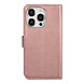 UNIQ Accessory UNIQ Accessory iPhone 15 Pro Book-Case hul - Kartenhalter für 3 Karten - Magnetverschluss - Rose Gold UNIQ Accessory UNIQ Accessory iPhone 15 Pro Book-Case hul - Kartenhalter für 3 Karten - Magnetverschluss - Rose Gold