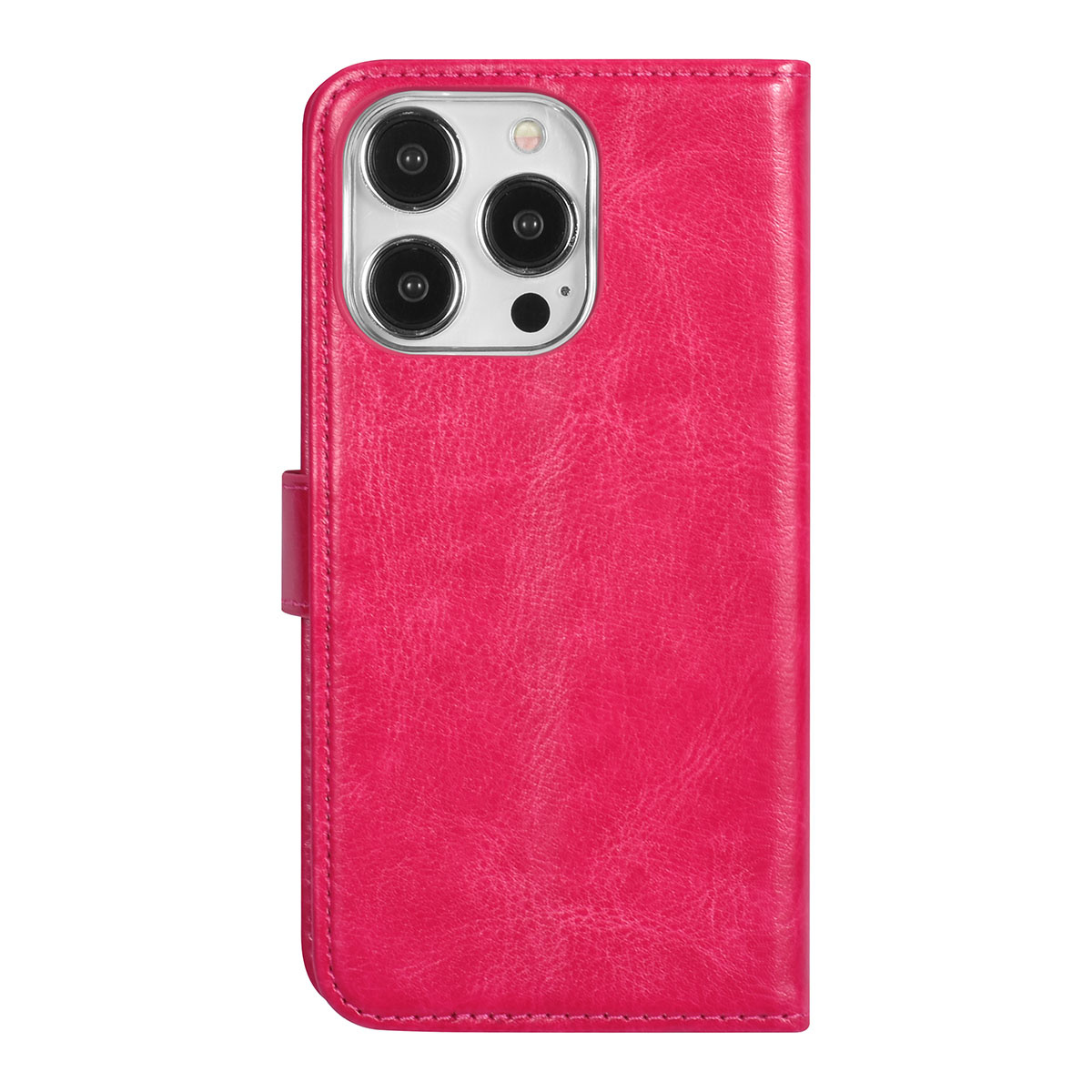 UNIQ Accessory UNIQ Accessory iPhone 15 Pro Book Case hoesje - Pasjeshouder voor 3 pasjes - Magneetsluiting - Hanger - Felroze, foto 3 van 5