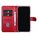 UNIQ Accessory UNIQ Accessory iPhone 15 Pro Book Case hoesje - Pasjeshouder voor 3 pasjes - Magneetsluiting - Hanger - Rood UNIQ Accessory UNIQ Accessory iPhone 15 Pro Book Case hoesje - Pasjeshouder voor 3 pasjes - Magneetsluiting - Hanger - Rood