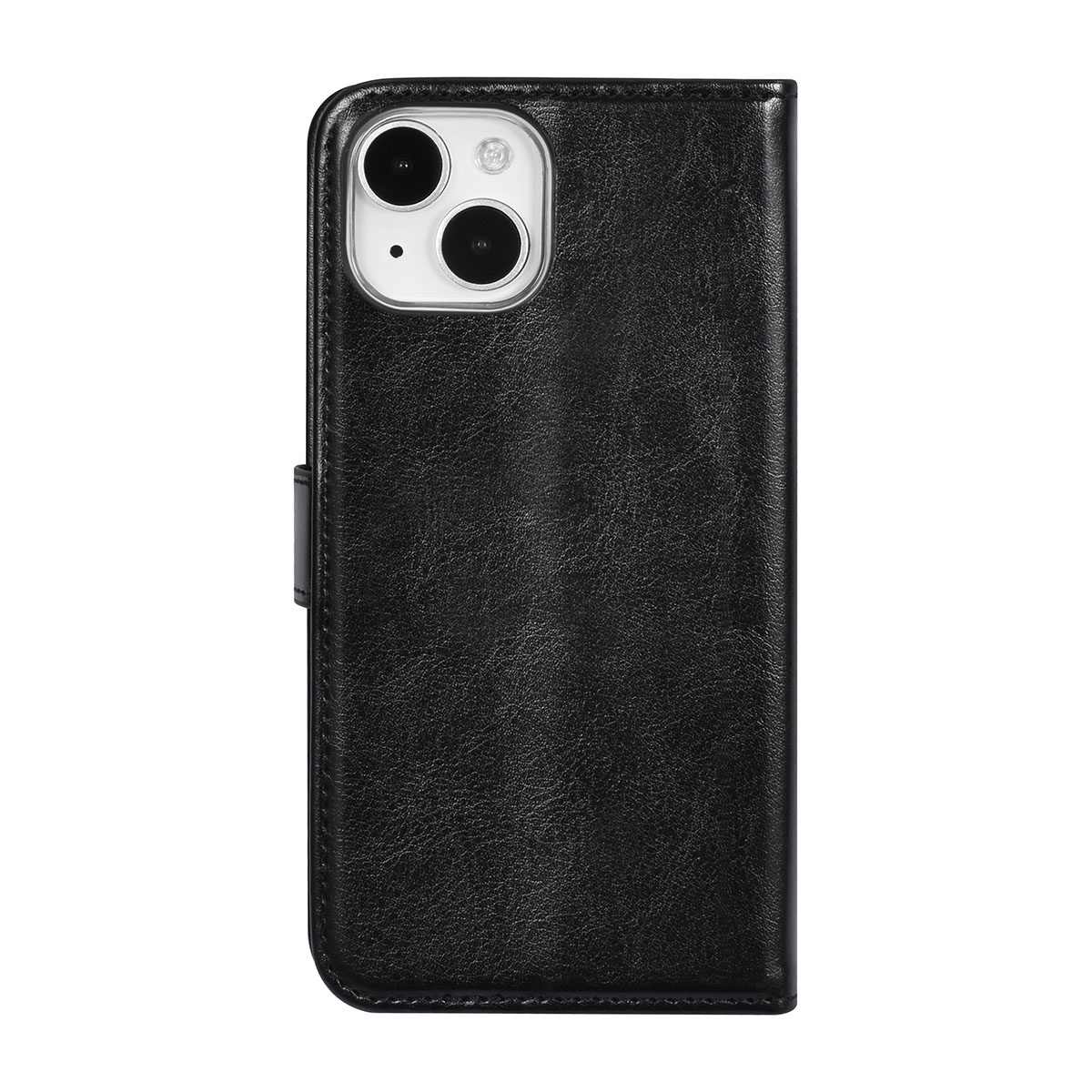 UNIQ Accessory UNIQ Accessory iPhone 15 Book Case hoesje - Pasjeshouder voor 3 pasjes - Magneetsluiting - Hanger - Zwart, foto 3 van 5