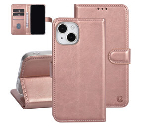 UNIQ Accessory UNIQ Accessory iPhone 15 Book type case - Card holder for 3 cards - Magnetic closure - Rose Gold UNIQ Accessory UNIQ Accessory iPhone 15 Book type case - Card holder for 3 cards - Magnetic closure - Rose Gold