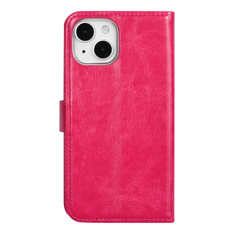 UNIQ Accessory UNIQ Accessory iPhone 15 Book type case - Card holder for 3 cards - Magnetic closure - Hot Pink UNIQ Accessory UNIQ Accessory iPhone 15 Book type case - Card holder for 3 cards - Magnetic closure - Hot Pink
