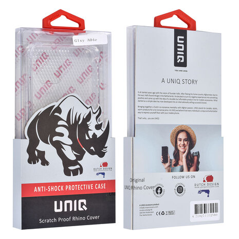 UNIQ Accessory UNIQ Accessory Galaxy A04 TPU Back Cover - Transparent - Antishock UNIQ Accessory UNIQ Accessory Galaxy A04 TPU Back Cover - Transparent - Antishock