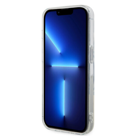 Karl Lagerfeld Karl Lagerfeld iPhone 15 Pro Hardcase hoesje - Ikonik Monogram - Transparant Karl Lagerfeld Karl Lagerfeld iPhone 15 Pro Hardcase hoesje - Ikonik Monogram - Transparant