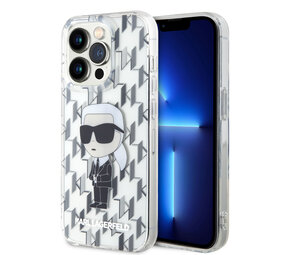 Karl Lagerfeld Karl Lagerfeld iPhone 15 Pro TPU Hardcase - Ikonik Monogram - Transparent Karl Lagerfeld Karl Lagerfeld iPhone 15 Pro TPU Hardcase - Ikonik Monogram - Transparent