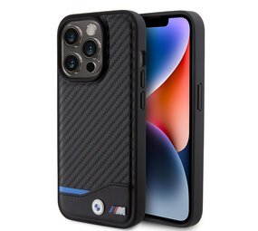 BMW BMW iPhone 15 Pro Hardcase - Carbon - Black BMW BMW iPhone 15 Pro Hardcase - Carbon - Black
