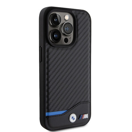 BMW BMW iPhone 15 Pro Hardcase-Rückseite - Carbon - Schwarz BMW BMW iPhone 15 Pro Hardcase-Rückseite - Carbon - Schwarz