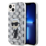Karl Lagerfeld Karl Lagerfeld Coque arriere en TPU iPhone 15 & 14 Plus - Ikonik Monogram - Transparent Karl Lagerfeld Karl Lagerfeld Coque arriere en TPU iPhone 15 & 14 Plus - Ikonik Monogram - Transparent