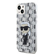 Karl Lagerfeld Karl Lagerfeld iPhone 15 & 14 Plus TPU Hardcase - Ikonik Monogram - Transparent Karl Lagerfeld Karl Lagerfeld iPhone 15 & 14 Plus TPU Hardcase - Ikonik Monogram - Transparent