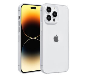 UNIQ Accessory UNIQ Accessory iPhone 15 Pro Max TPU Back Cover hoesje - Transparant UNIQ Accessory UNIQ Accessory iPhone 15 Pro Max TPU Back Cover hoesje - Transparant