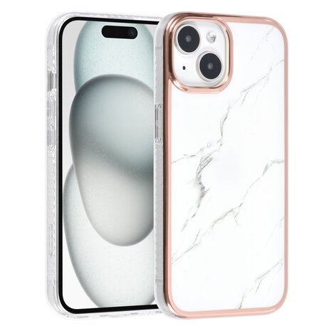 UNIQ Accessory UNIQ Accessory iPhone 15 TPU Back Cover - Marble UNIQ Accessory UNIQ Accessory iPhone 15 TPU Back Cover - Marble