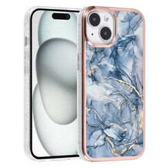 UNIQ Accessory Coque arrière en iPhone 15 - Marble Grey