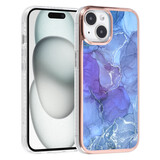 UNIQ Accessory UNIQ Accessory Coque arrière en iPhone 15 - Marble Purple UNIQ Accessory UNIQ Accessory Coque arrière en iPhone 15 - Marble Purple