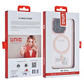 UNIQ Accessory UNIQ Accessory iPhone 15 Pro TPU Back Cover hoesje - Magsafe Compatible - Doorzichtig - Roze