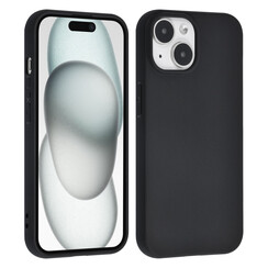 TUNIQ Coque arrière en iPhone 15 - Noir
