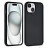 TUNIQ iPhone 15 Silikonhülle - Schwarz TUNIQ iPhone 15 Silikonhülle - Schwarz